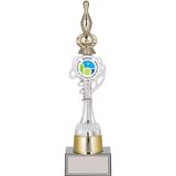 Odak Kupa - Figürlü Kupalar - Bowling / Labut Figürlü Kupalar Fg-036 B - 37 Cm