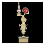 Odak Kupa - Figürlü Kupalar - Bowling / Labut Figürlü Kupalar Fg-043 C - 37 Cm