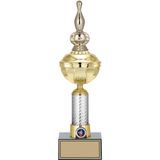 Odak Kupa - Figürlü Kupalar - Bowling / Labut Figürlü Kupalar Fg-057 C - 38 Cm
