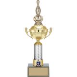 Odak Kupa - Figürlü Kupalar - Bowling / Labut Figürlü Kupalar Fg-058 C - 38 Cm