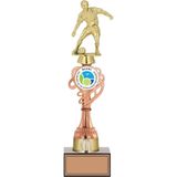 Odak Kupa - Figürlü Kupalar - Futbol Figürlü Kupalar Fg-036 C - 35 Cm