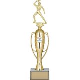 Odak Kupa - Figürlü Kupalar - Masa Tenisi Erkek Figürlü Kupalar Fg-026 C - 38 Cm