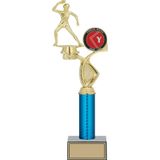 Odak Kupa - Figürlü Kupalar - Masa Tenisi Kadın Figürlü Kupalar Fg-017 A - 39 Cm