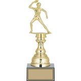 Odak Kupa - Figürlü Kupalar - Masa Tenisi Kadın Figürlü Kupalar Fg-023 C - 28 Cm