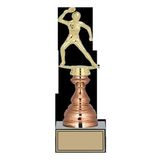 Odak Kupa - Figürlü Kupalar - Masa Tenisi Kadın Figürlü Kupalar Fg-024 C - 28 Cm