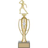 Odak Kupa - Figürlü Kupalar - Masa Tenisi Kadın Figürlü Kupalar Fg-025 A - 36 Cm