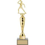 ODAK KUPA - Figürlü Kupalar - Masa Tenisi Kadın Figürlü Kupalar FG-027 C - 39 cm