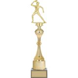 ODAK KUPA - Figürlü Kupalar - Masa Tenisi Kadın Figürlü Kupalar FG-031 A - 44 cm