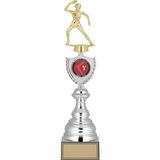 Odak Kupa - Figürlü Kupalar - Masa Tenisi Kadın Figürlü Kupalar Fg-035 A - 41 Cm