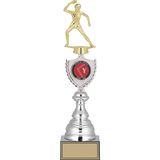 Odak Kupa - Figürlü Kupalar - Masa Tenisi Kadın Figürlü Kupalar Fg-035 B - 39 Cm