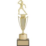 Odak Kupa - Figürlü Kupalar - Masa Tenisi Kadın Figürlü Kupalar Fg-040 B - 36 Cm