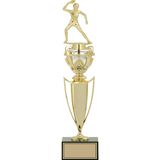 Odak Kupa - Figürlü Kupalar - Masa Tenisi Kadın Figürlü Kupalar Fg-044 A - 42 Cm