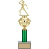 Odak Kupa - Figürlü Kupalar - Masa Tenisi Kadın Figürlü Kupalar Fg-049 B - 38 Cm