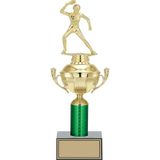 Odak Kupa - Figürlü Kupalar - Masa Tenisi Kadın Figürlü Kupalar Fg-050 C - 36 Cm