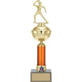 Odak Kupa - Figürlü Kupalar - Masa Tenisi Kadın Figürlü Kupalar Fg-055 B - 42 Cm