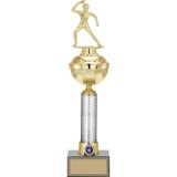 Odak Kupa - Figürlü Kupalar - Masa Tenisi Kadın Figürlü Kupalar Fg-057 A - 45 Cm