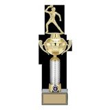 Odak Kupa - Figürlü Kupalar - Masa Tenisi Kadın Figürlü Kupalar Fg-058 B - 42 Cm
