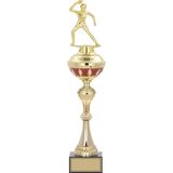 ODAK KUPA - Figürlü Kupalar - Masa Tenisi Kadın Figürlü Kupalar FG-064 A - 49 cm