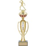 Odak Kupa - Figürlü Kupalar - Masa Tenisi Kadın Figürlü Kupalar Fg-073 B - 49 Cm