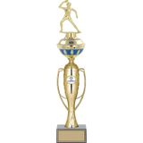 Odak Kupa - Figürlü Kupalar - Masa Tenisi Kadın Figürlü Kupalar Fg-074 C - 47 Cm