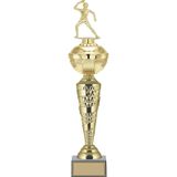 Odak Kupa - Figürlü Kupalar - Masa Tenisi Kadın Figürlü Kupalar Fg-075 A - 52 Cm