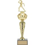 Odak Kupa - Figürlü Kupalar - Masa Tenisi Kadın Figürlü Kupalar Fg-075 C - 45 Cm