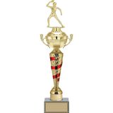Odak Kupa - Figürlü Kupalar - Masa Tenisi Kadın Figürlü Kupalar Fg-078 C - 48 Cm