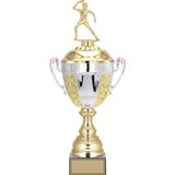 Odak Kupa - Figürlü Kupalar - Masa Tenisi Kadın Figürlü Kupalar Fg-087 A - 48 Cm