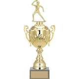 Odak Kupa - Figürlü Kupalar - Masa Tenisi Kadın Figürlü Kupalar Fg-089 C - 42 Cm