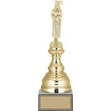 Odak Kupa - Figürlü Kupalar - Mezuniyet Kadın Figürlü Kupalar Fg-023 A - 32 Cm