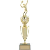 Odak Kupa - Figürlü Kupalar - Tenis Erkek Figürlü Kupalar Fg-044 A - 44 Cm