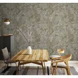 Odalarınızı Şık ve Sade Gösterecek Yaprak Desenli Duvar Kağıdı | TROPICANO, 9907-4, Koyu, Kağıt Taban, Vinil kaplı, Silinebilir yüzey / 1.06x15.6 m - 16.5 m², Yüksek Kalite