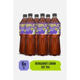 ODDLY Bergamot & Limon Ice Tea - 0gr Şeker ve Kalorisiz 6x1 Itre Soğuk Çay