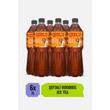 Oddly Şeftali & Roobios Ice Tea - 0gr Şeker ve Kalorisiz 1 Litre Soğuk Çay - 6