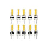 Odea 10 Adet 1,5W 220V G4 Duy LED Kapsül Avize Ampulü 3000K Günışığı Işık KES006