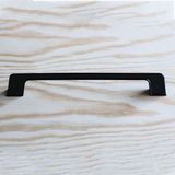 Odea 10 Adet Berra Kulp 160 mm Siyah Metal Mutfak Mobilya Çekmece Mutfak Dolap Dolabı Kapak Kulbu 16 cm - 00-Siyah - Beyaz