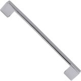 Odea 10 Adet Gölcük Düz Mobilya Mutfak Dolap Çekmece Dolabı Kapak Metal Kulpu Kulbu Kulpları Krom 160 mm - 00-Siyah - Beyaz