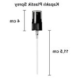 Odea 2 Adet 100 ml Kapaklı Siyah Sprey Amber 100 cc Fısfıs Kolonya Dezenfektan Kahverengi Cam Şişe (Amber Şişe | Siyah Sprey, 100 Ml) - 0-Koyu Mavi - 1 Adet