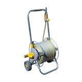 Odea 2436H 30 M Hortumlu 60 M Kapasiteli Tekerlekli Metal Hortum Toplama Sarma Araba Seti - Ahşap