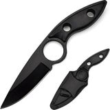 Odea 3CR14MOV Kılıflı Paslanmaz Çelik Parmak Delikli Outdoor Kamp Bıçağı – 17.5 cm Kompakt Gövde