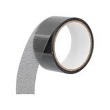 Odea 48 mm x 2 Metre Yapışkanlı Sineklik Tülü Tamir Bandı Yırtık Kopmuş Delik Fiber Tül Yapıştırma Gri