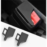 Odea 5 Adet Gizli Araba Emniyet Kemeri Klipsi, Otomotiv Emniyet Kemeri Tokası Alarm Stoperi, Sürüş Gürültüsünü Iptal Etmek Için Araç Emniyet Kemeri Susturucuları,5'li Paket (Plastik) - 2XS - 001-Siyah