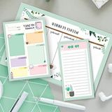 Odea 50 Sayfa Tarihsiz Haftalık Planlayıcı Set, Gençler ve Yetişkinler Için - 1