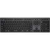 Odea A4 Tech FBX50C Şarj Edilebilir (Q) Türkçe Fn-Multimedya Bluetooth & 2.4ghz Kablosuz Klavye, Siyah/gri