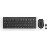 Odea A4 Tech FG2300 Air2 Mini Q-Türkçe Fn-Multimedya Klavye + Optik Mouse Sessiz 2.4ghz Kablosuz Klavye Mouse Set
