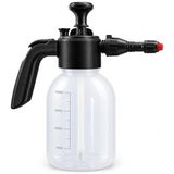 Odea Aee® 2 Litre Basınçlı Köpük Pompası, Manuel Oto Yıkama Köpük Püskürtücü, Ayarlanabilir Püskürtme Ucu, Basınçlı Sprey Şişesi, Araç Temizlik ve Oto Detay Için