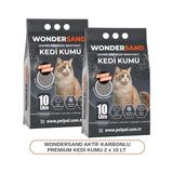 Odea Aktif Karbon Süper Premium Kedi Kumu 10 Lt x 2 Adet [enerji Sınıfı A+++]