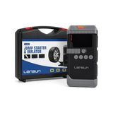 Odea Akü Takviye ve Hava Kompresörü 3750A Tepe Akımı, 150 Psı Lastik Şişirme, 19800MAH Powerbank, LCD Ekranlı Jump Starter, LED El Feneri, 12V Araçlar Için Çok Fonksiyonlu Akü Destek Cihazı Ls-99