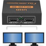 Odea Alfais 4435 2 Port UHD 4K HDMI Switch Ekran Monitör Splitter Çoklayıcı - Almond