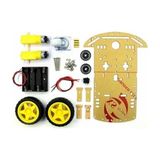 Odea Alkatronik Demonte 2WD Akıllı Robot Araba Şasi Kiti Dıy Pleksi Tekerlek Motor Çizgi Izleyen Engelden Kaçma
